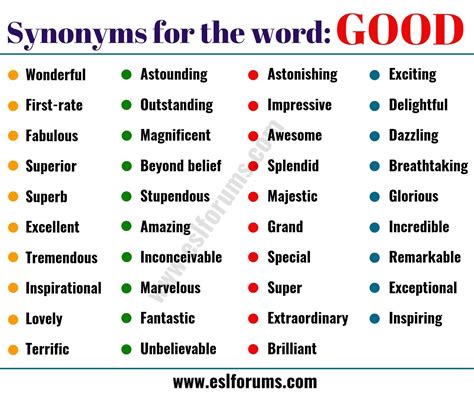 good synonyme anglais|another word for good people.